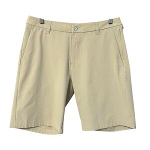 Lululemon Athletica Commission Shorts Light Green 31 Yoga Athleisure Casual